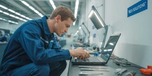 On-Site Computer Repair in Dallas: When Remote Help Isn’t Enough on-site computer repair in Dallas technician working