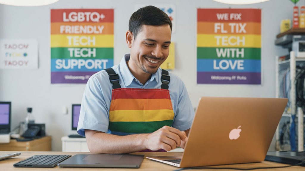 LGBT computer repair