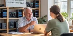 Senior Computer Lessons and Repairs: Half Price Geeks’ Step-by-Step Approach senior computer lessons