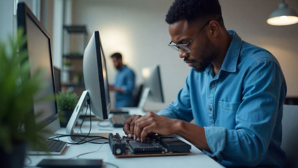 Eco-Friendly Computer Repair: How Half Price Geeks Keeps E-Waste Out of Landfills sustainable computer repair