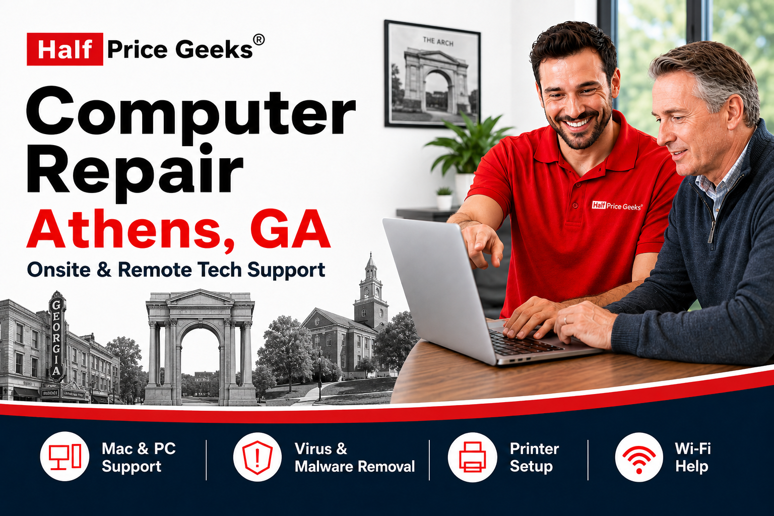 Computer Repair Athens GA | Remote And Onsite Tech Support